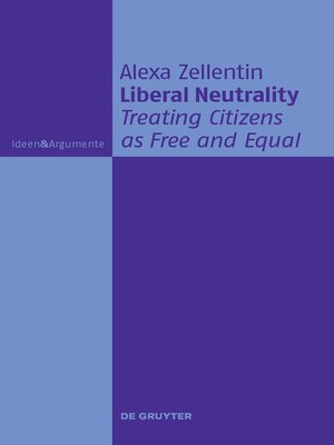 cover image of Liberal Neutrality